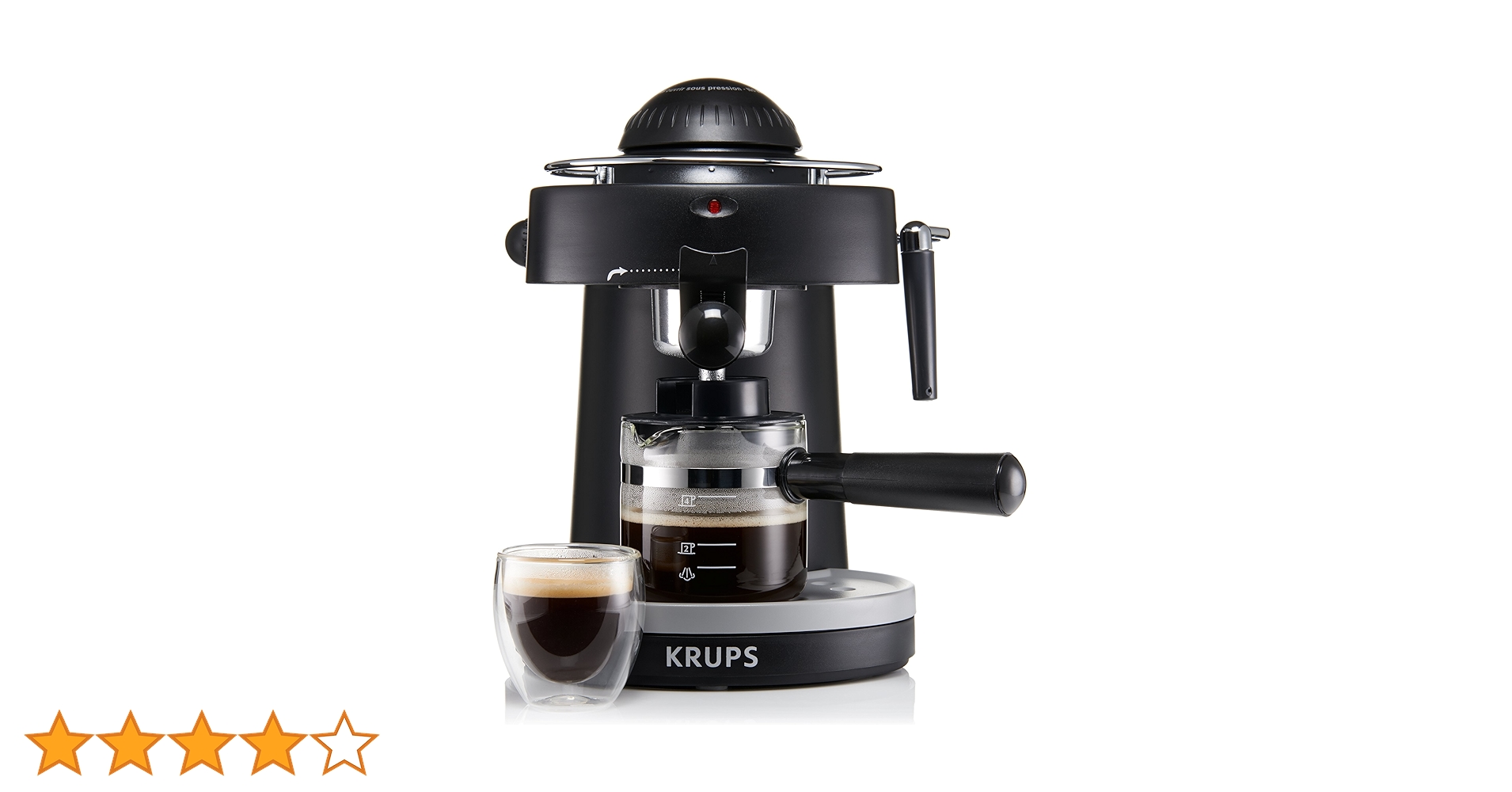 Amazon | KRUPS クラップス社 XP1000 Espresso Machine with